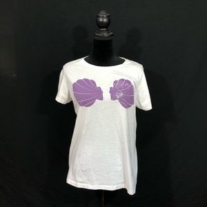 White adorkable apparel mermaid top